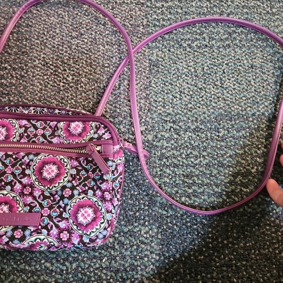 Vera Bradley Small Quilted Shoulder Purse - Picture 9 of 10